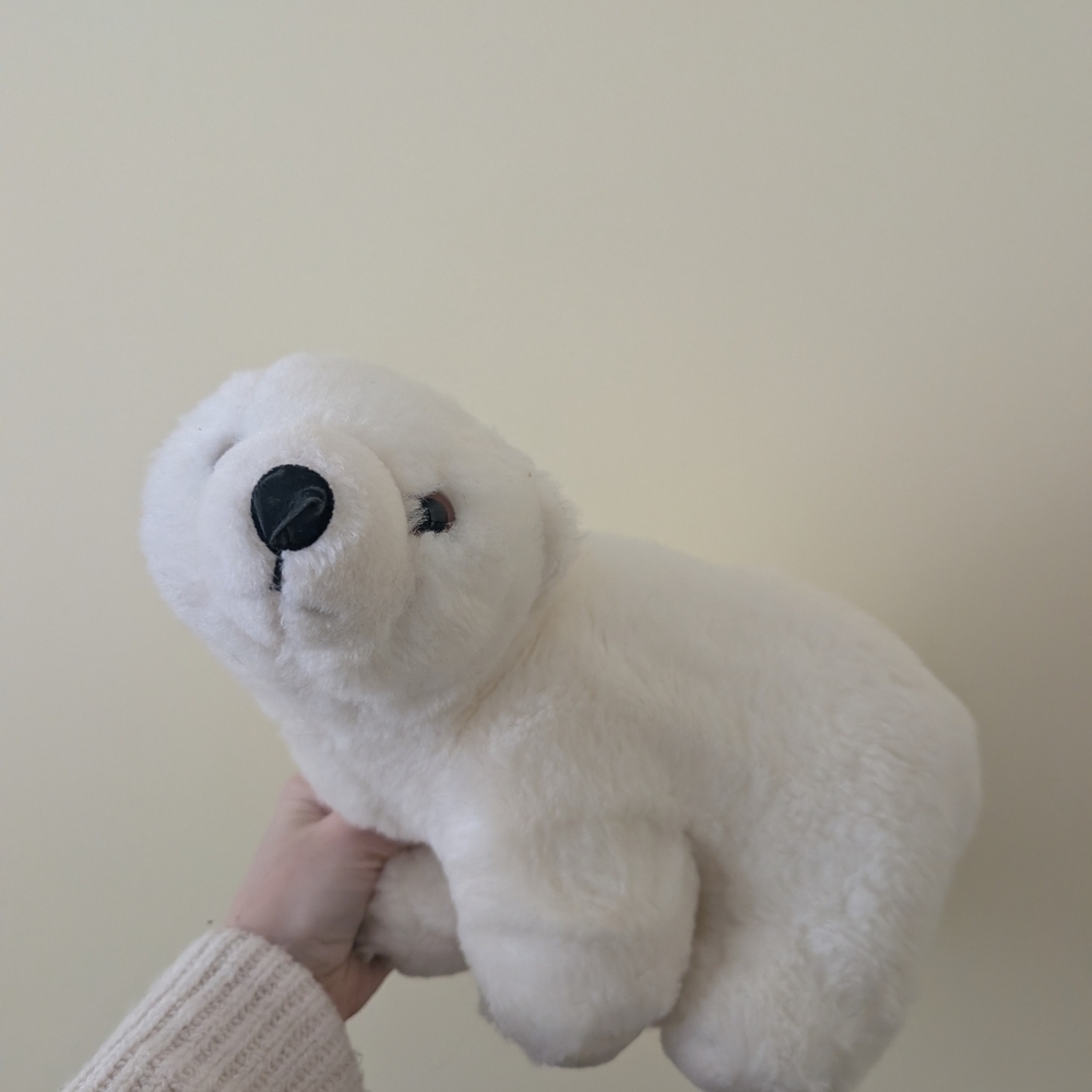 Plush Polar Bear Toy - Picture 7 of 8